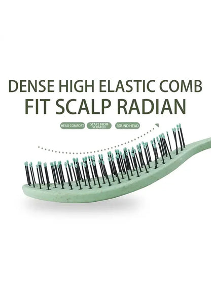 Hair Massage Comb Bristle Nylon Hairbrush Curly Detangle Hair Brush for Salon Hairdressing Tools