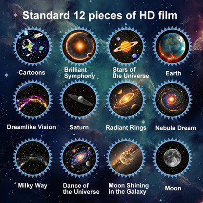 Astronaut projector Night light with 12 projection patterns